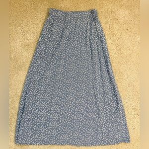 BRANDY MELVILLE - Blue maxi skirt - Size XS/S